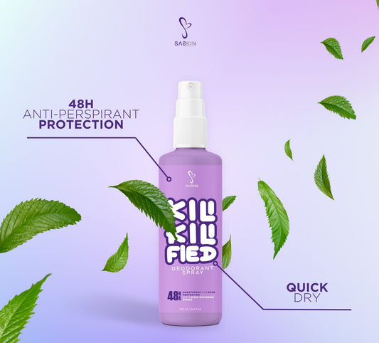 Kilikili-fied Deodorant Spray 48 Hours sweatproof
