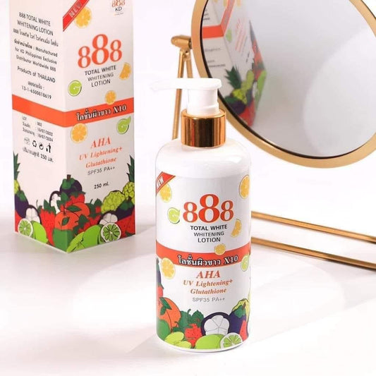 888 Total White whitening Hand and Body Lotion