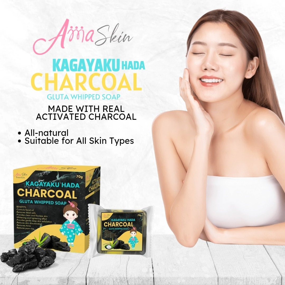 Kagayaku Hada Charcoal Soap