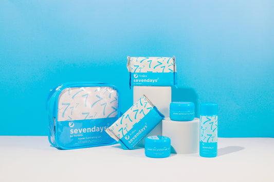 SEVENDAYS BY HER SKIN POWER EXFOLIATING SET| Kath Melendez