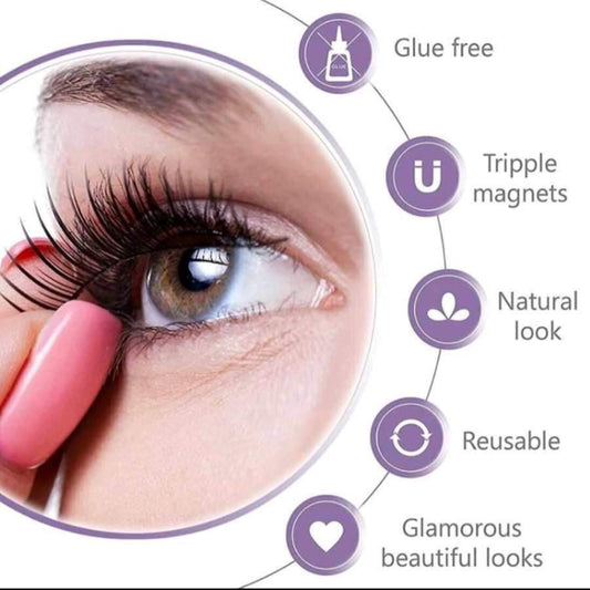 _ Magnetic False Eyelashes