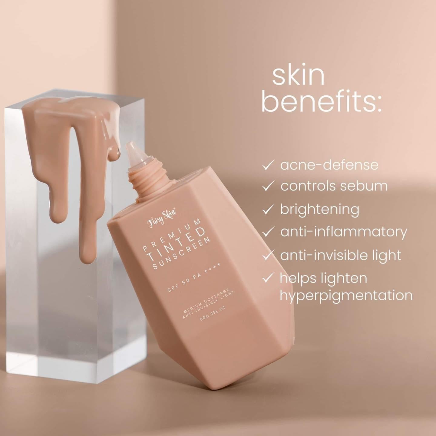 Fairyskin Tinted Sunscreen | 50g | Clearance Sale